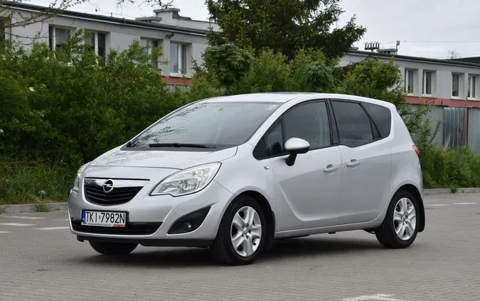 świętokrzyskie Opel Meriva cena 19899 przebieg: 115000, rok produkcji 2011 z Nysa